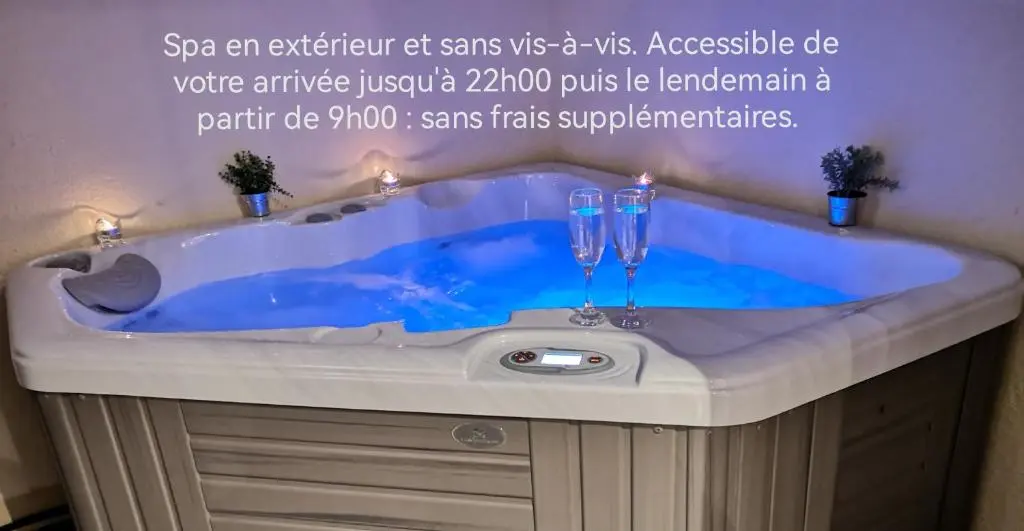 Image de l'annonce Appartement spa privatif et cinéma centre ville