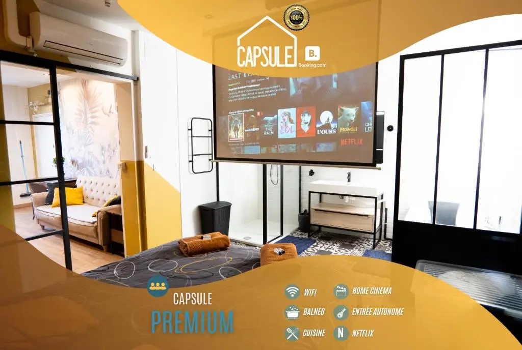 Image de l'annonce Capsule Premium balnéo & home cinema