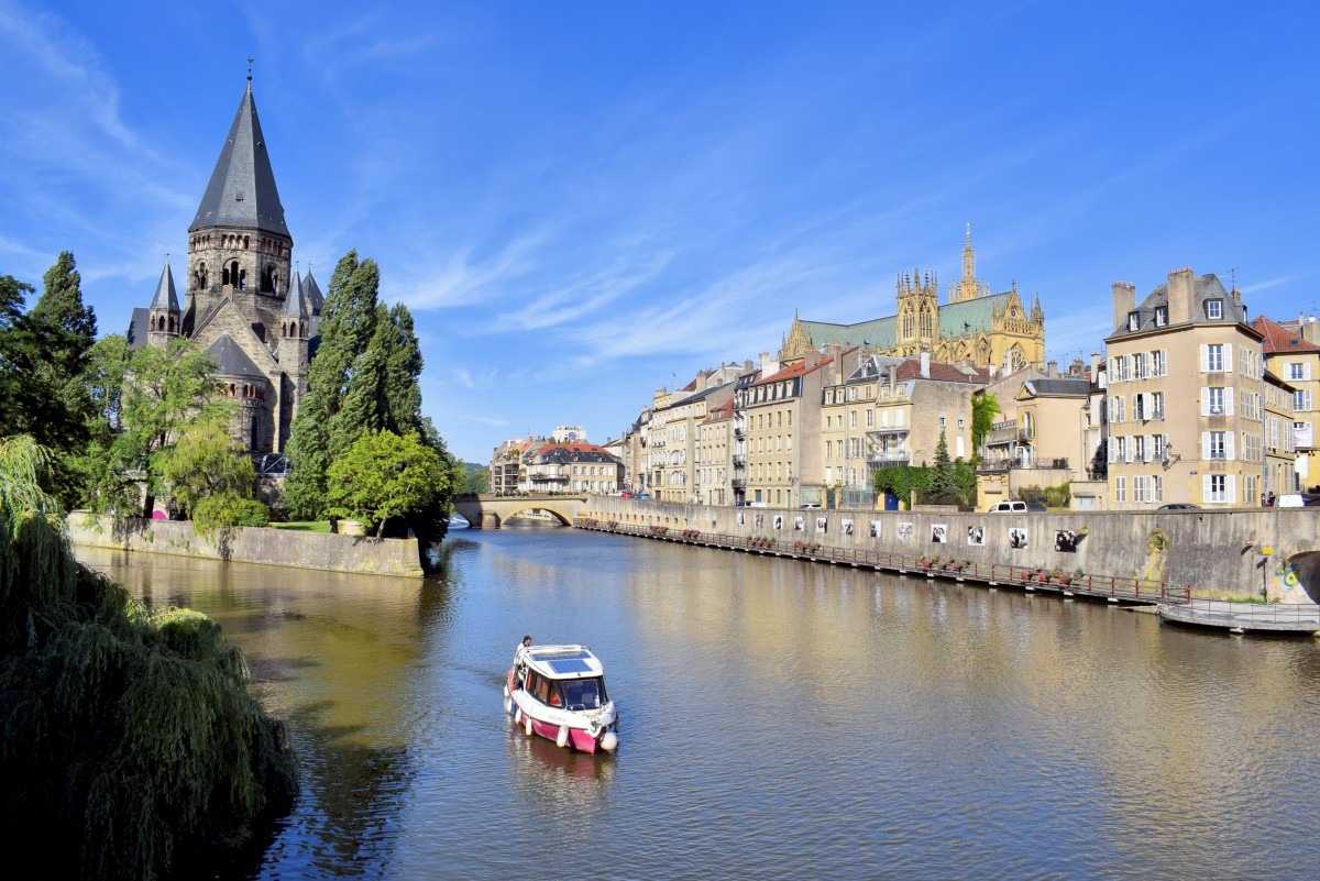 Metz et la Moselle